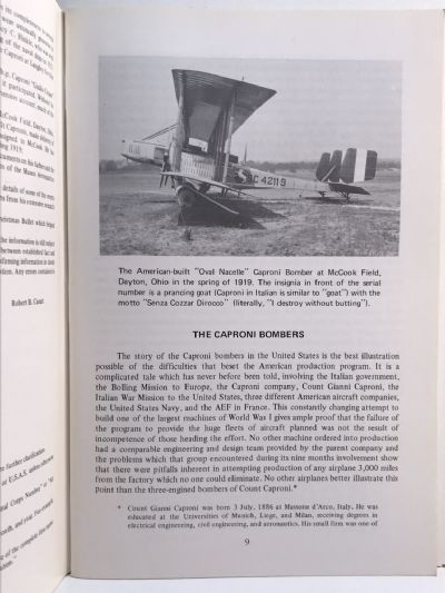 ENCYCLOPEDIA OF U.S. MILITARY AIRCRAFT: World War I Production Program - Vol 1+2