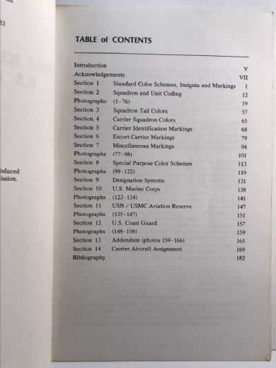 COLOR SCHEMES AND MARKINGS U.S. NAVY AIRCRAFT 1911-1950
