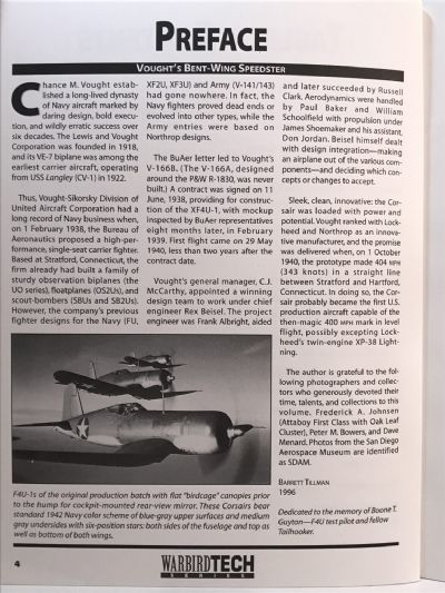 VOUGHT F4U CORSAIR: Volume 4
