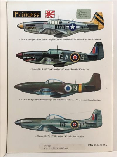 NORTH AMERICAN P-51 B/K MUSTANG