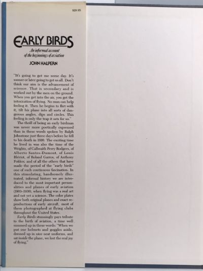 EARLY BIRDS: An Informal Account of the Beginnings of Aviation