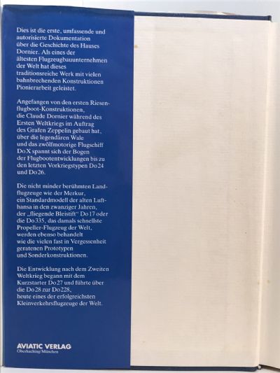 DORNIER: Die Chronik Des Altesten Deutschen Flugzeugwerks