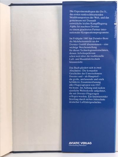 DORNIER: Die Chronik Des Altesten Deutschen Flugzeugwerks