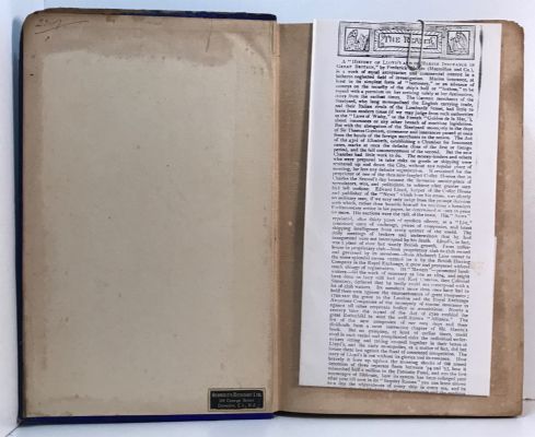 THE HISTORY OF LLOYD'S And of Marine Insurance in Great Britain