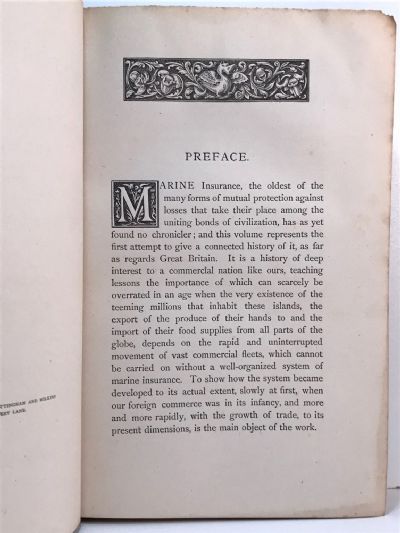THE HISTORY OF LLOYD'S And of Marine Insurance in Great Britain