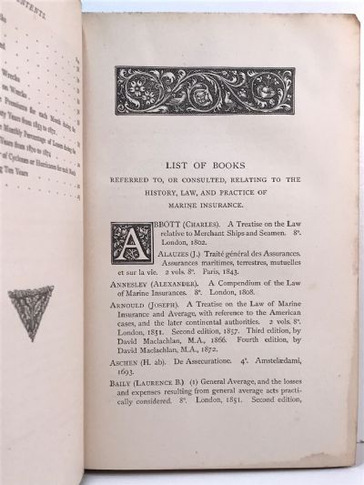THE HISTORY OF LLOYD'S And of Marine Insurance in Great Britain