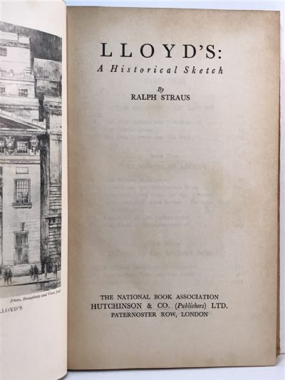 LLOYD'S: A Historical Sketch