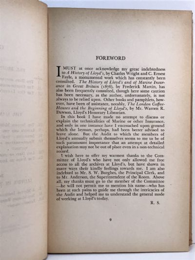LLOYD'S: A Historical Sketch