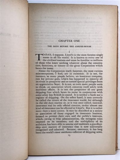 LLOYD'S: A Historical Sketch