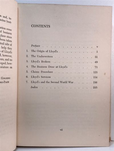 LLOYD'S: The Fascinating Story of a famous institution Lloyd's of London