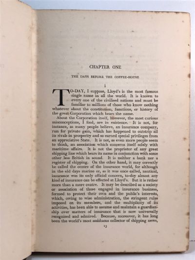 LLOYD'S: A Historical Sketch