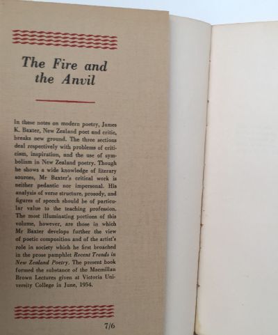 THE FIRE AND THE ANVIL: Notes on Modern Poetry