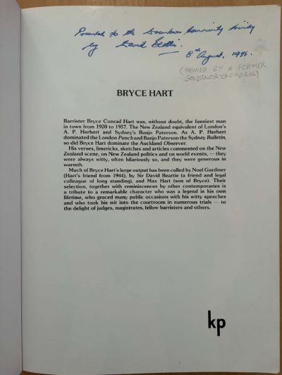 BRYCE HART: New Zealand's Advocate of Laughter