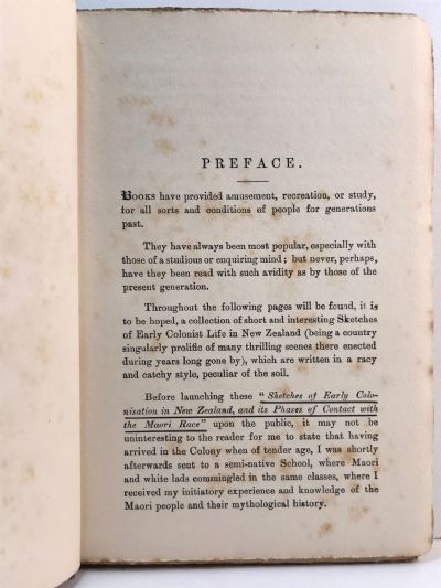 SKETCHES OF EARLY COLONISATION IN NEW ZEALAND: And Its Phases of Contact with the Maori Race