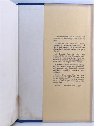 ROTARY IN NEW ZEALAND (1921-71)