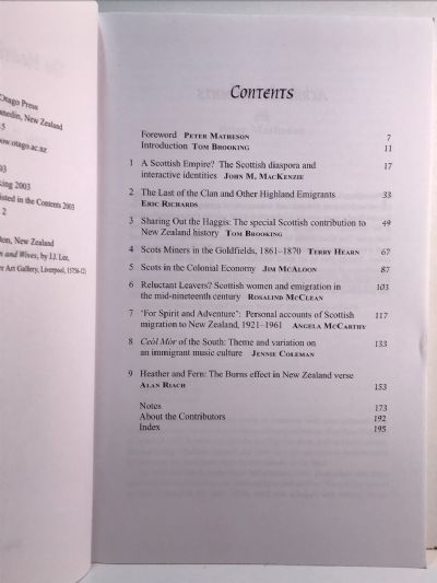 THE HEATHER AND THE FERN: Scottish Migration and New Zealand Settlement