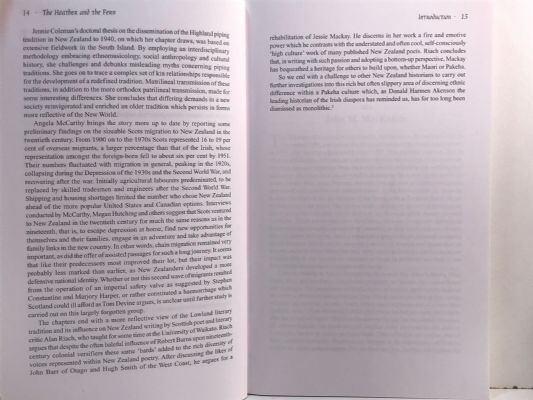 THE HEATHER AND THE FERN: Scottish Migration and New Zealand Settlement