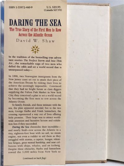 DARING THE SEA: The True Story of the First Men to Row Across the Atlantic Ocean