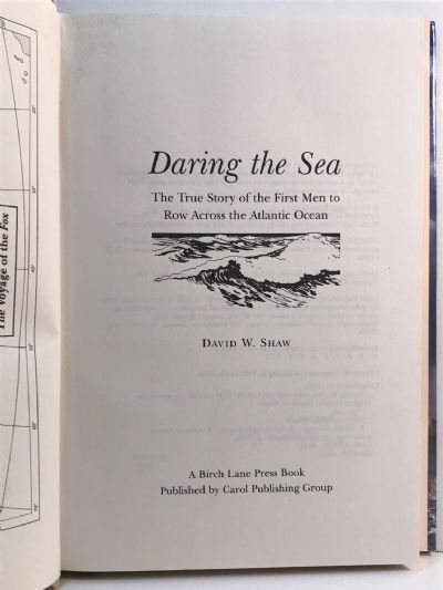 DARING THE SEA: The True Story of the First Men to Row Across the Atlantic Ocean