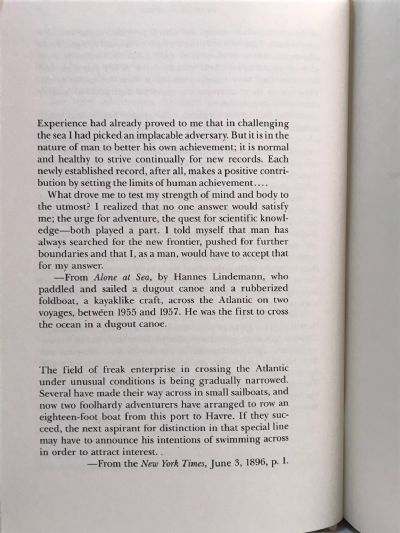 DARING THE SEA: The True Story of the First Men to Row Across the Atlantic Ocean