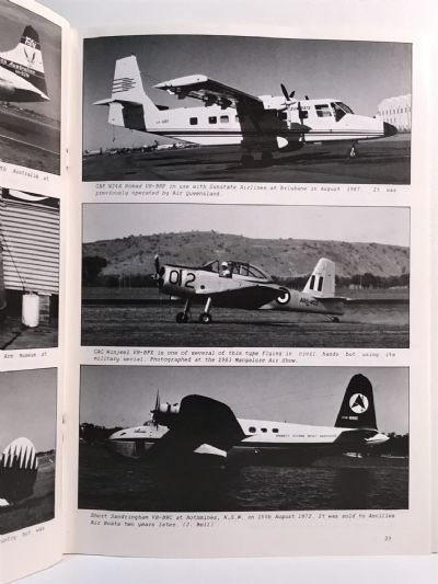 The Historic Civil Aircraft Register of Australia (VH-BAA to VH-BZZ)