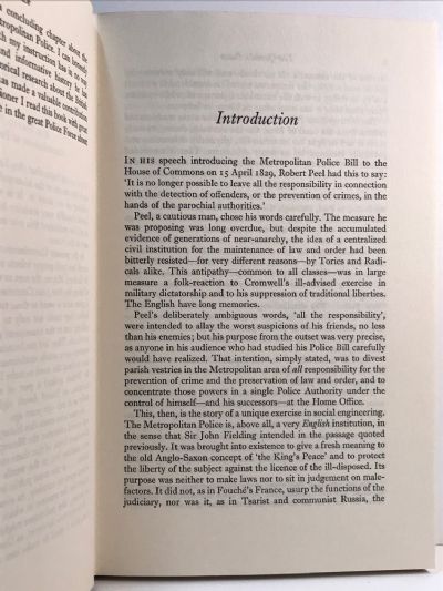 THE QUEEN'S PEACE: The Origins and Development of The Metropolitan Police 1829-1979