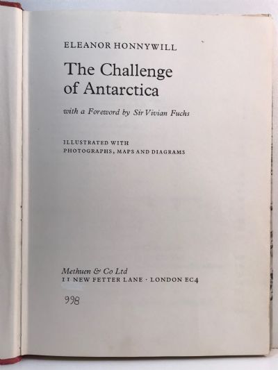 THE CHALLENGE OF ANTARCTICA