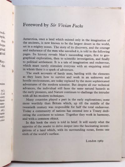 THE CHALLENGE OF ANTARCTICA