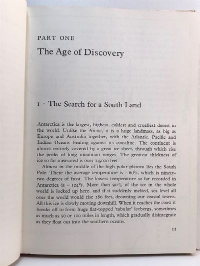 THE CHALLENGE OF ANTARCTICA