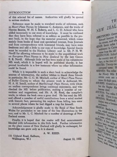 THE STORY OF NEW ZEALAND PLACE NAMES