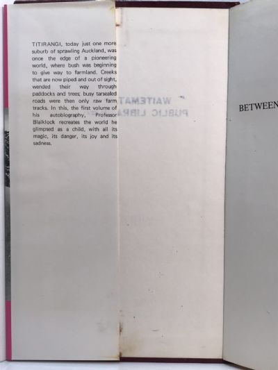 BETWEEN THE VALLEY AND THE SEA: A West Auckland Boyhood