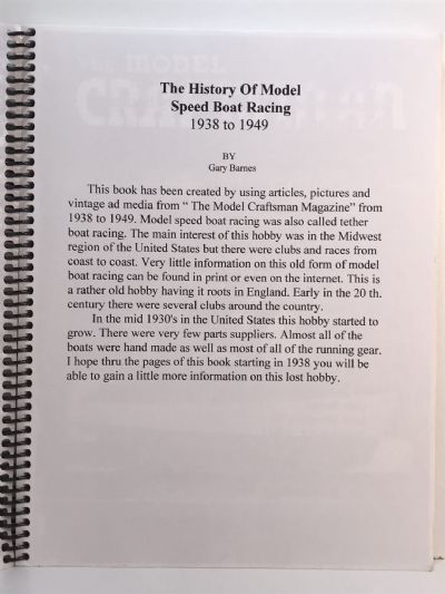 THE HISTORY OF SPEED BOAT RACING: 1938 to 1949