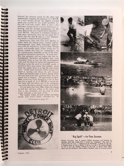 THE HISTORY OF SPEED BOAT RACING: 1938 to 1949