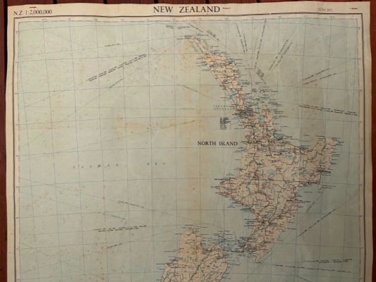 VINTAGE MAP: NZMS 84A - New Zealand