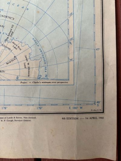 VINTAGE MAP: NZMS 84A - New Zealand