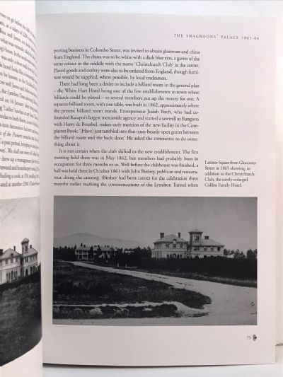 THE SHAGROONS' PALACE: A History of the Christchurch Club 1856-2006