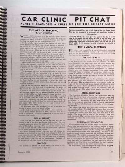 THE COMPLETE HISTORY OF MINIATURE RACING CARS: 1939 to 1947 - Volumes I + 2