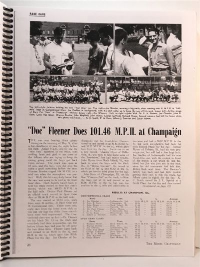 THE COMPLETE HISTORY OF MINIATURE RACING CARS: 1939 to 1947 - Volumes I + 2