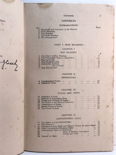 MANUAL OF MAP READING, PHOTO READING, AND FIELD SKETCHING