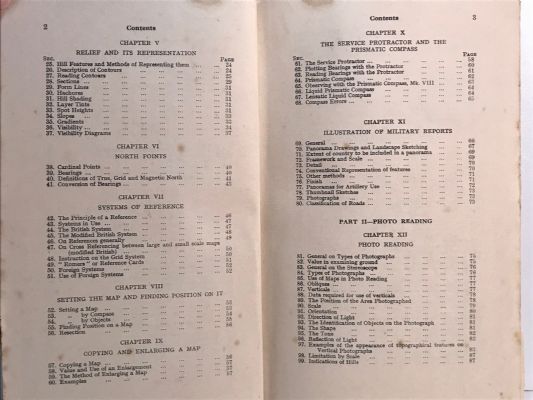 MANUAL OF MAP READING, PHOTO READING, AND FIELD SKETCHING