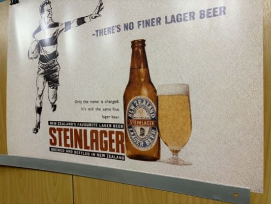 VINTAGE POSTER: Steinlager Lager Beer 1962