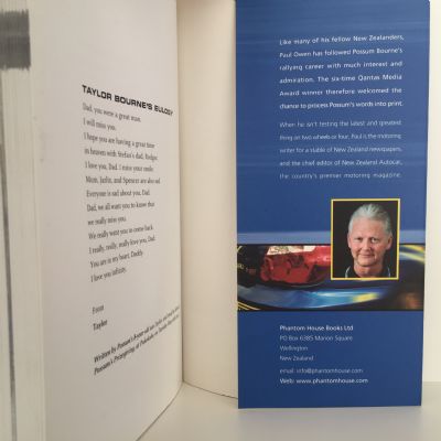BOURNE TO RALLY: Possum Bourne the Autobiography