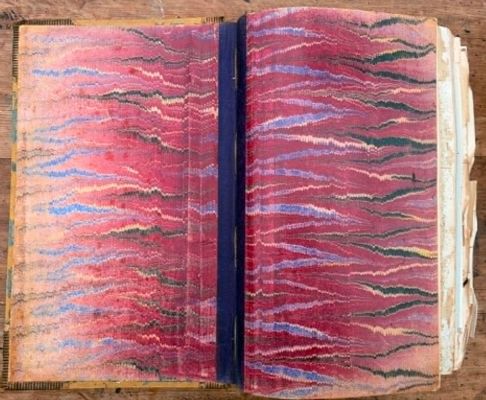 OLD FARM LEDGER BOOK 1925 - 1950s