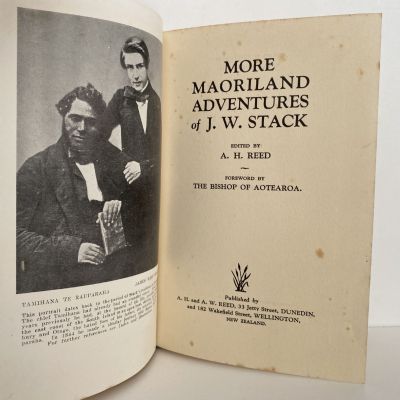 EARLY MAORILAND ADVENTURES of J.W. Stack