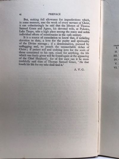 A PIONEER MISSIONARY AMONG THE MAORIS 1850-1879: Being Letters and Journals of Thomas Samuel Grace