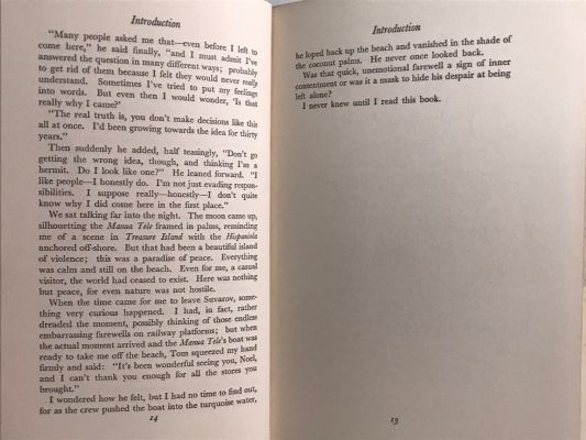 AN ISLAND TO ONESELF: The Story of Six Years on a Desert Island