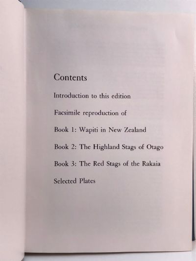 THE BANWELL BOOKS: Wapiti in New Zealand / The Highland Stags of Otago / The Red Stags of the Rakaia