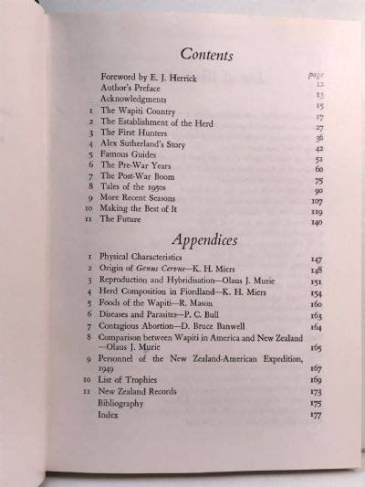 THE BANWELL BOOKS: Wapiti in New Zealand / The Highland Stags of Otago / The Red Stags of the Rakaia