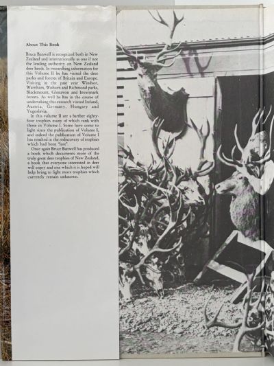 GREAT NEW ZEALAND DEER HEADS: 3x Volume Set