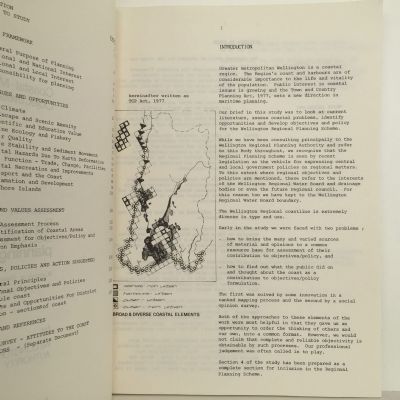 Coastal-Maritime Objectives & Policies - Wellington Region 1979